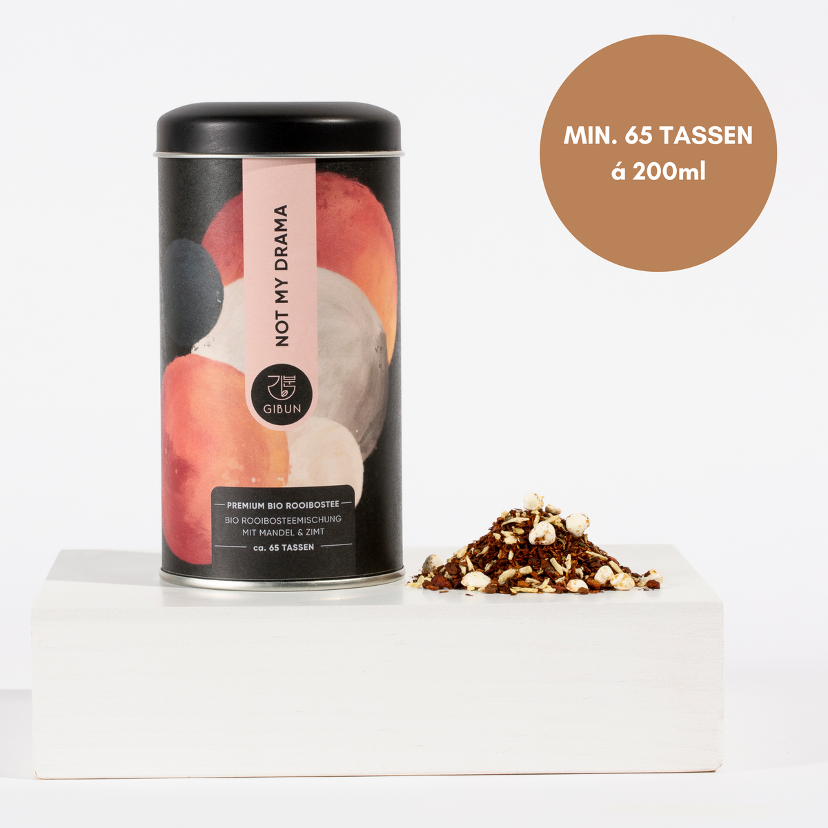 NOT MY DRAMA - Bio Rooibosteemischung mit Mandeln und Zimt