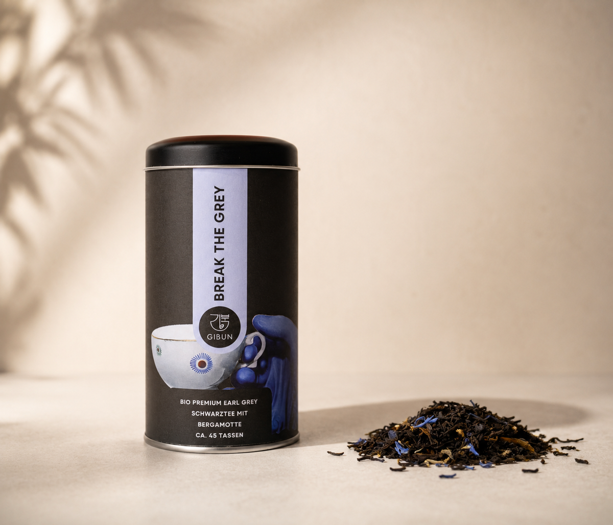 Bio Premium Earl Grey Schwarztee mit Bergamotte - BREAK THE GREY